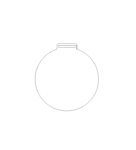 5cm wide Acrylic Medal Shape (pack of 5)