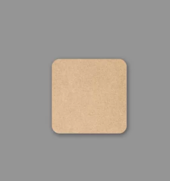 3mm MDF Square Shape (pack of 10)