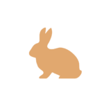 3mm MDF Rabbit - (Pack of 10)