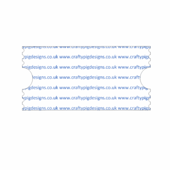 Acrylic Ticket Shape (Pack of 10)