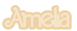 3mm + 3mm mdf Barbie Style Layered Name