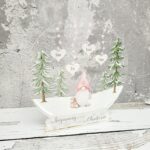 UV Printed Snowglobe - Pink Gnome Design