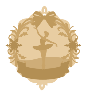 3mm mdf Layered Ballerina Bauble