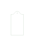 3mm MDF Gift Tag 2 (shaped rectangle) (pack of 5)