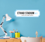 60cm Printed Football Club Stadium Signs
