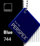 3mm Dark Blue 744 Acrylic +£1.01