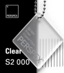 3mm Crystal Clear Frosted S2 000 +£3.40