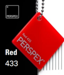 Red and White Acrylic Spiderman Style Layered Name