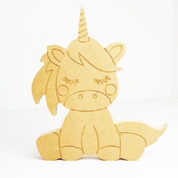 18mm MDF Unicorn Items
