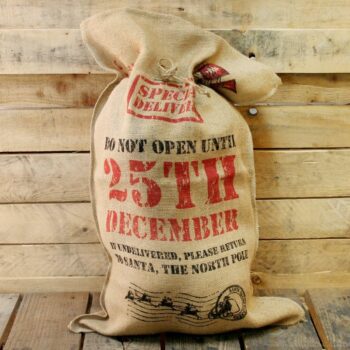 Traditional Hessian Santa Toy Sack