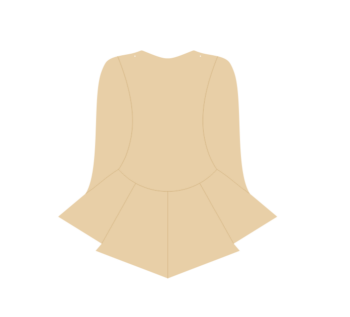 9mm mdf Irish Dance Dress Design 1