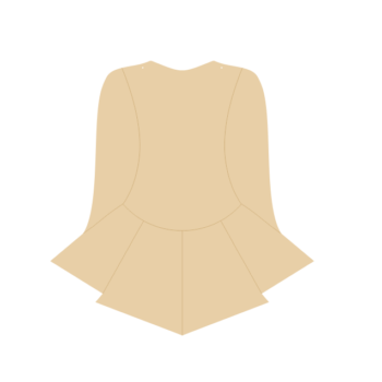 9mm mdf Irish Dance Dress Design 1