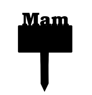 Acrylic Mam Memorial Stake