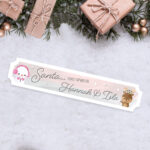 Watercolour Wonderland – Santa stop here