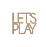 4mm mdf/4mm Oak Veneer LET'S PLAY plaque