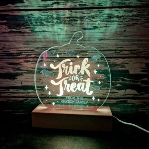 Pumpkin LED Light - Trick or Treat Bats