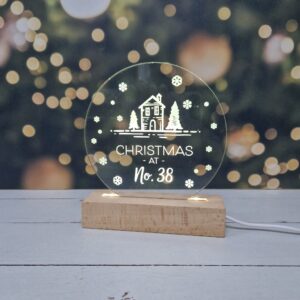 LED Snow Globe - Christmas at No.