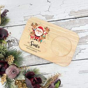 Christmas Mug Board for Santa - Festive Lights