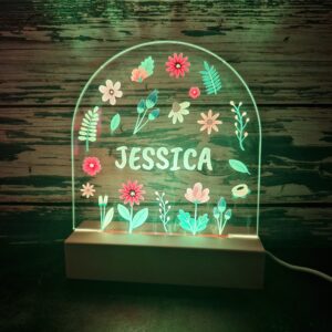 LED Night Light - Flowers Arch