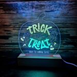 Pumpkin LED Light - Trick or Treat Cobwebs