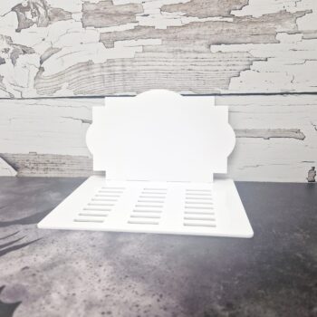 Blank White Acrylic Advent Chocolate Coin Holder