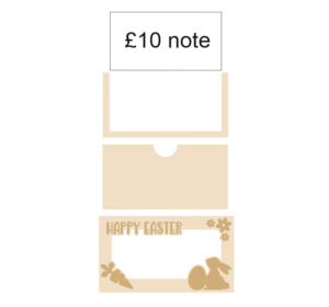 Layered Easter Money Gift Holder